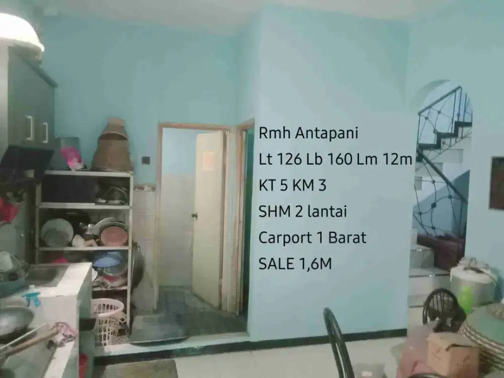 Rumah Luas Pusat Kota Antapani