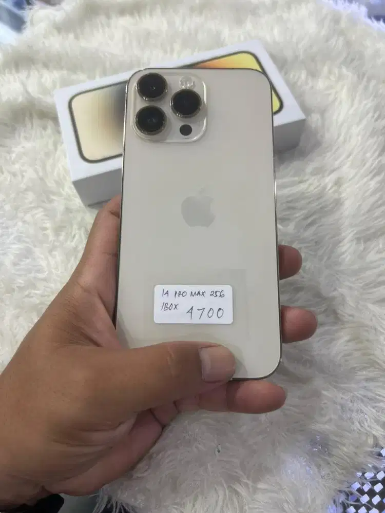 Iphone 14 pro max 256gb ibox fullset oem mulus