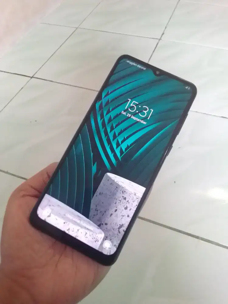Samsung A02 Hitam Garis