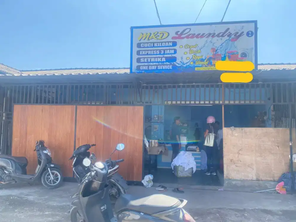 Over kontrak usaha laundry