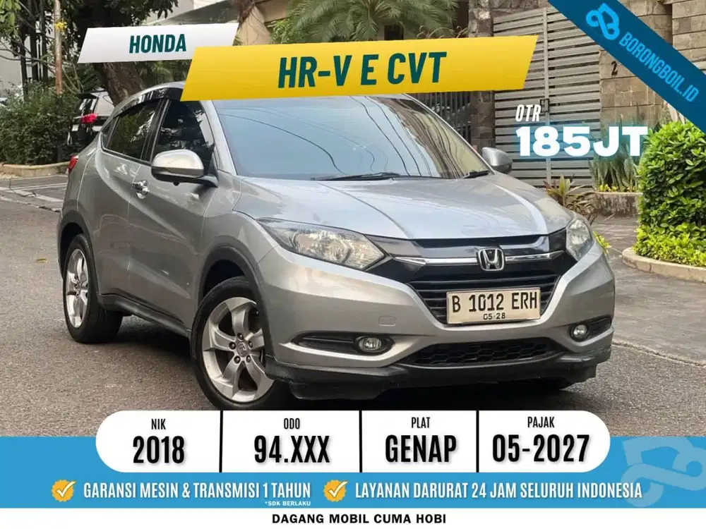 [SIAP PAKAI] Honda HRV E CVT AT 2018 | CRETA | Omoda 5 | Seltos|CX3|