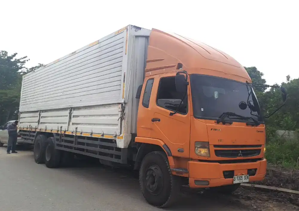 MULUS+banBARU MURAH Mitsubishi fuso tronton 6x2 wing box 2021 wingbox