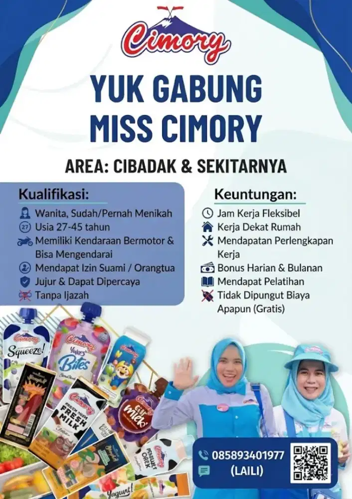 Lowongan kerja MISS CIMORY