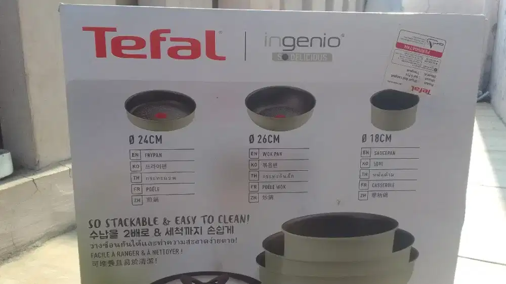 Tefal set ingenio