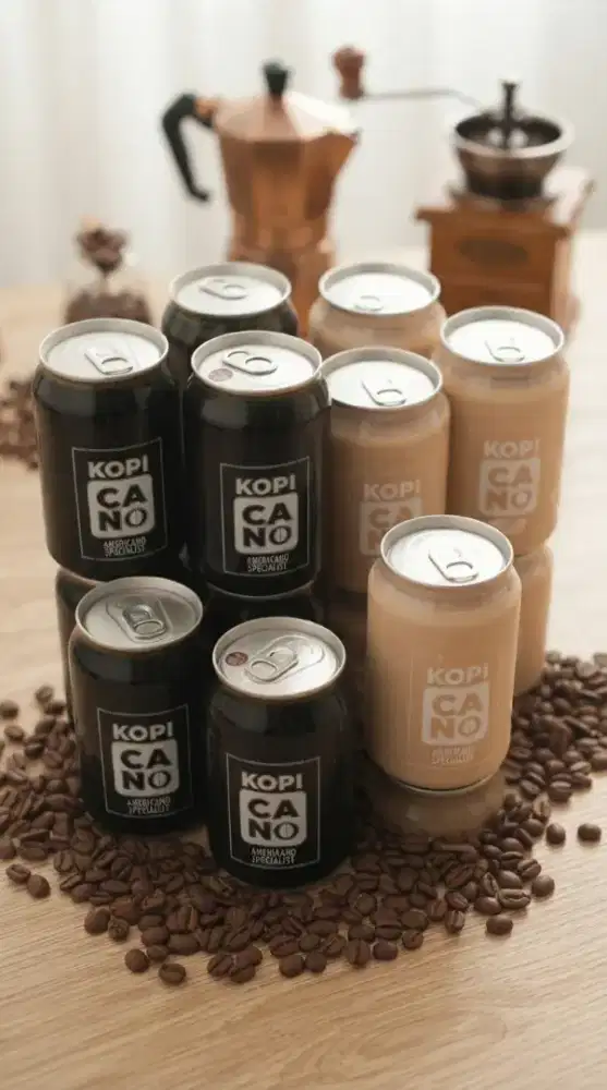 Kopi cano dengan variant rasa classik, honey, fruity, latte, aren latt