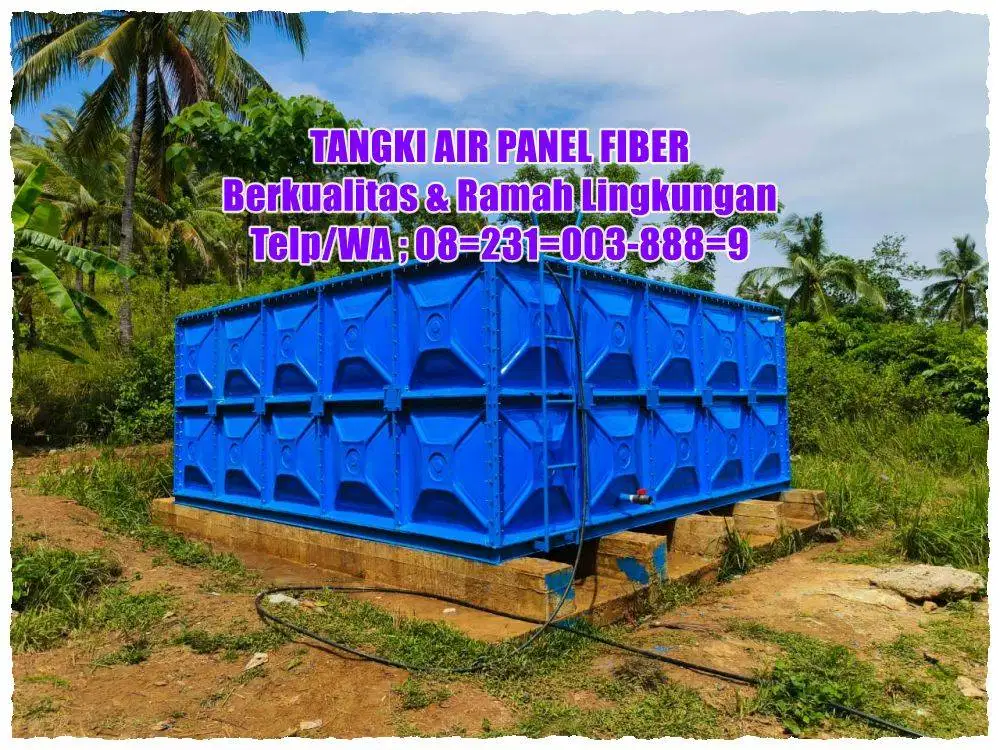 TANGKI PANEL- TANGKI PANEL FRP - TANGKI PANEL KOTAK - TANGKI PANEL FIB