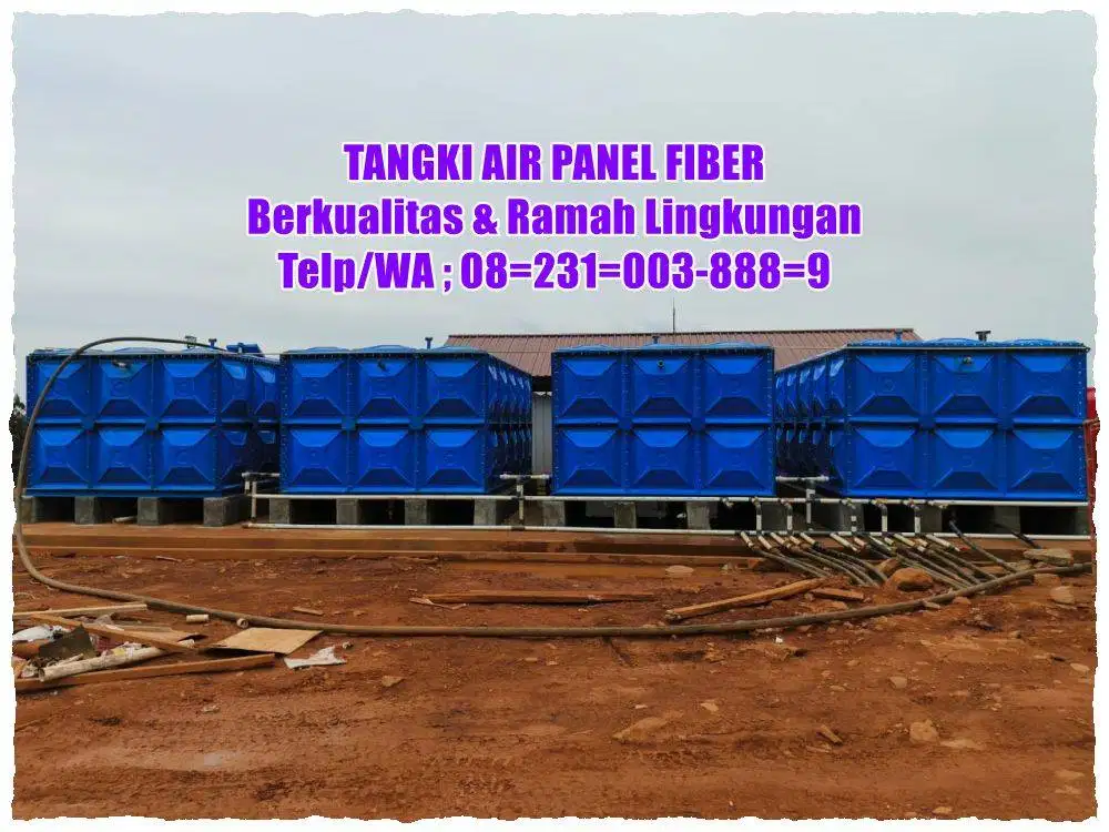 TANDON FRP – TANGKI AIR – TANGKI PANEL -PANEL TANK – TANGKI GWT