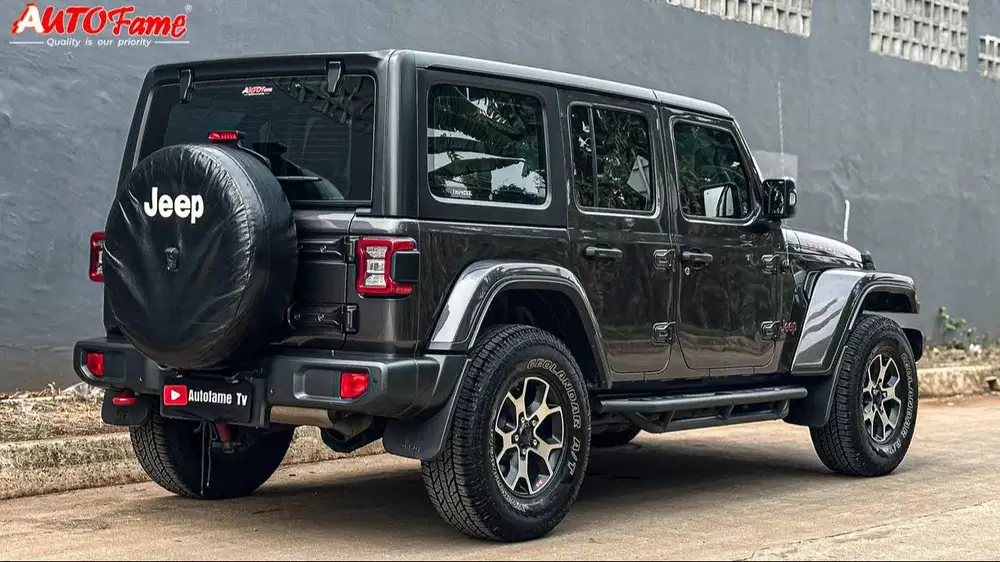 KM16RB Jeep JL Wrangler Rubicon 4 Doors 4 Pintu 2.0 NIK 2019 Granite C