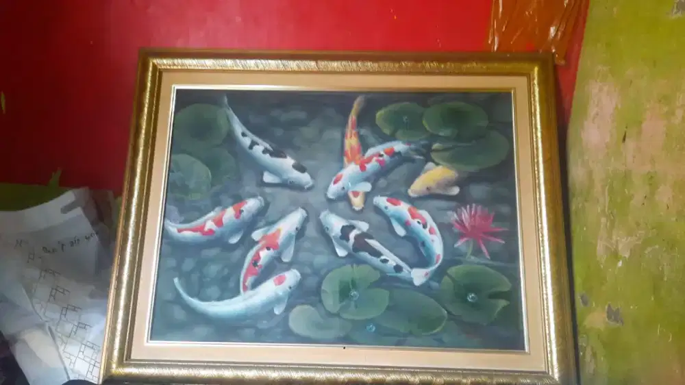 LUKISAN KOI HOKKY NO.1