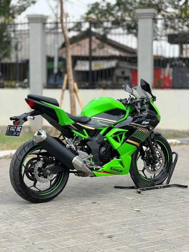 KM LOW! KAWASAKI NINJA MONO 250 SL 2021 HIJAU PAJAK PANJANG FULL MULUS