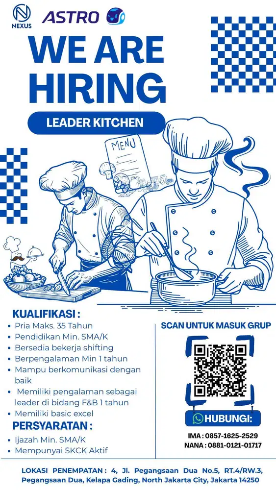 LOKER MITRA TEAM LEADER ASTRO X NEXUS