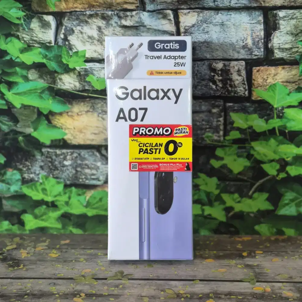Samsung A07 ram 4+4/64,bisa tanpa dp