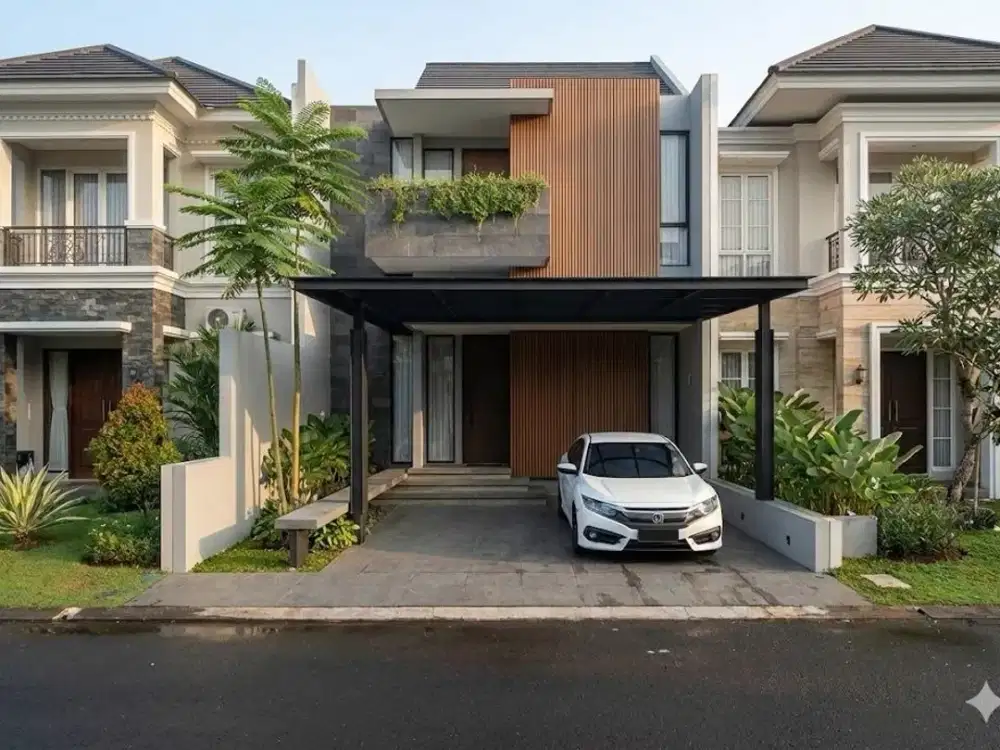 Rumah cantik Di Cluster Harmoni Harapan Indah Bekasi  strategis, aman, nyaman, tidak banjir SHM legalitas aman