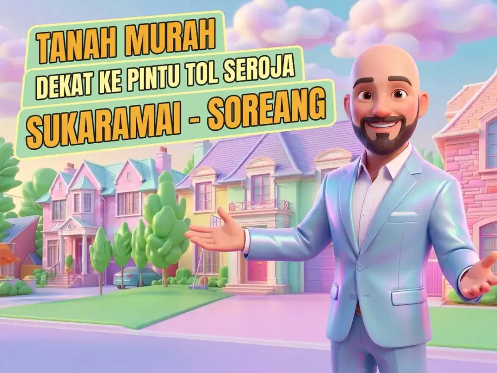 JUAL TANAH DI SUKARAMAI, KATAPANG, SOREANG, KAB BANDUNG.