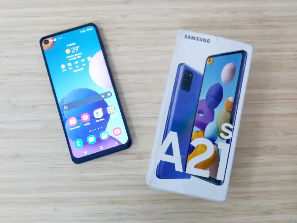 Samsung A21S RAM 6+6 GB Memory 128 GB