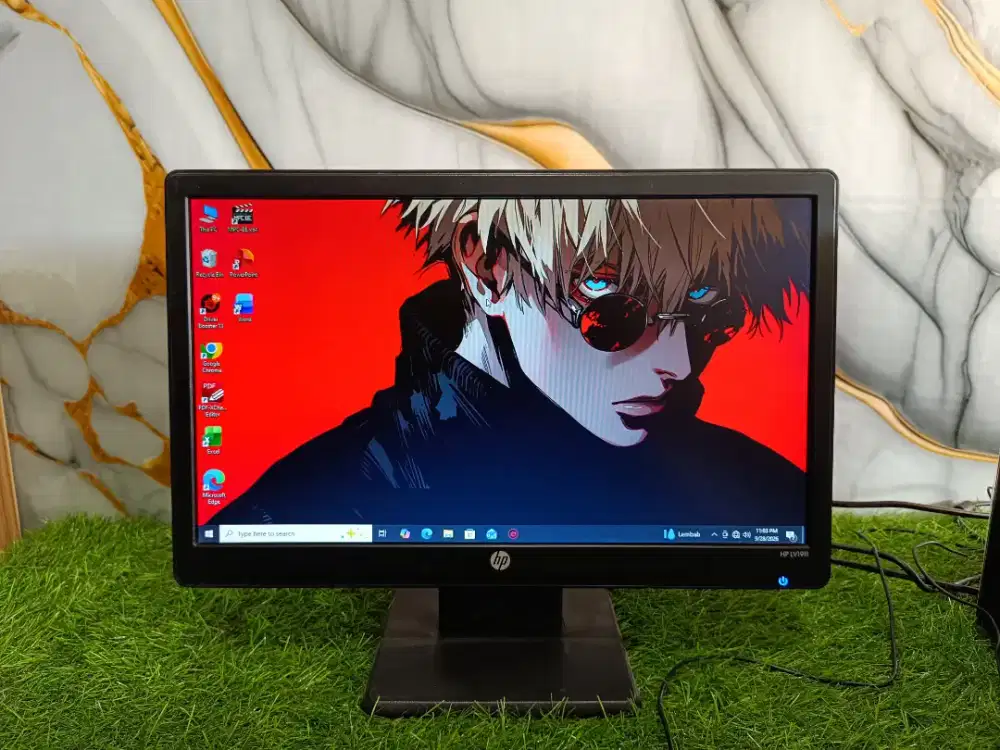 MONITOR LED 19INC, KONDISI NORMAL SIAP PAKAI, BERGARANSI