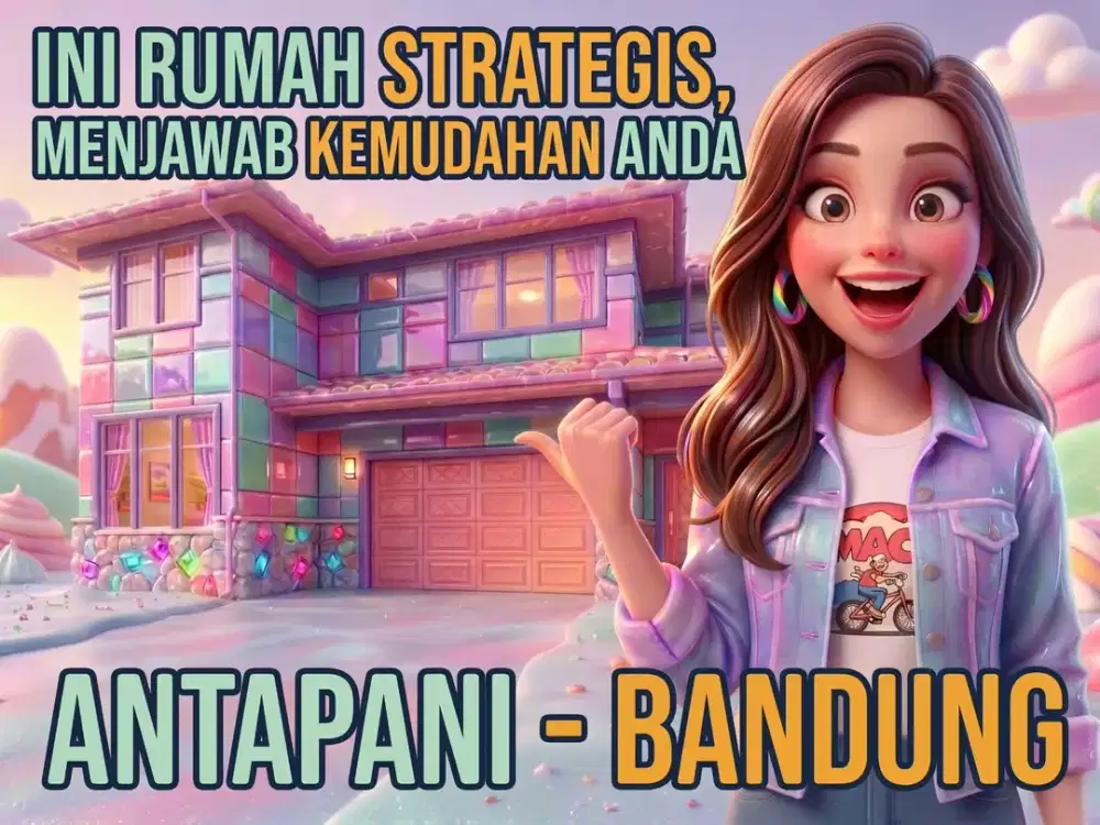 JUAL RUMAH DI ANTAPANI, ARCAMANIK, BANDUNG KOTA.
