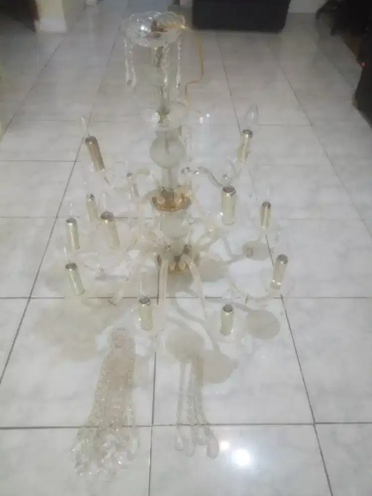 Lampu hias gantung 15 kaki lampu ruang tamu