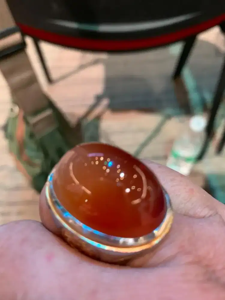 Dijual Cincin Batu Bacan OBI GRESS JUMBO MUMBUL
