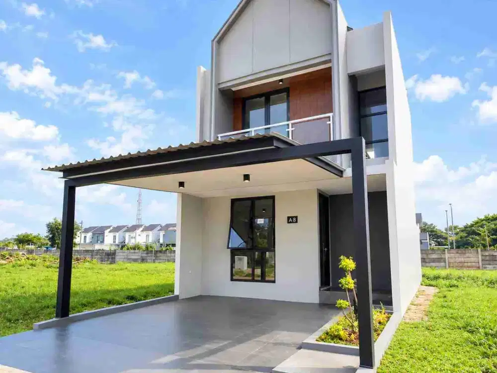 (ADA BALKON) RUMAH BEKASI DEKAT KE GRAND WISATA BEKASI