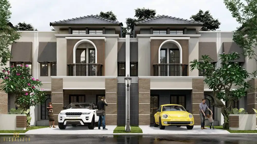 rumah 2 lantai d
