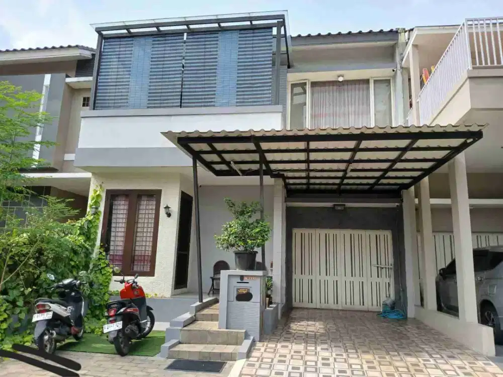 Turun Harga!! Dijual Rumah Private Swimming Pool di Kebayoran Village Bintaro Sek 7