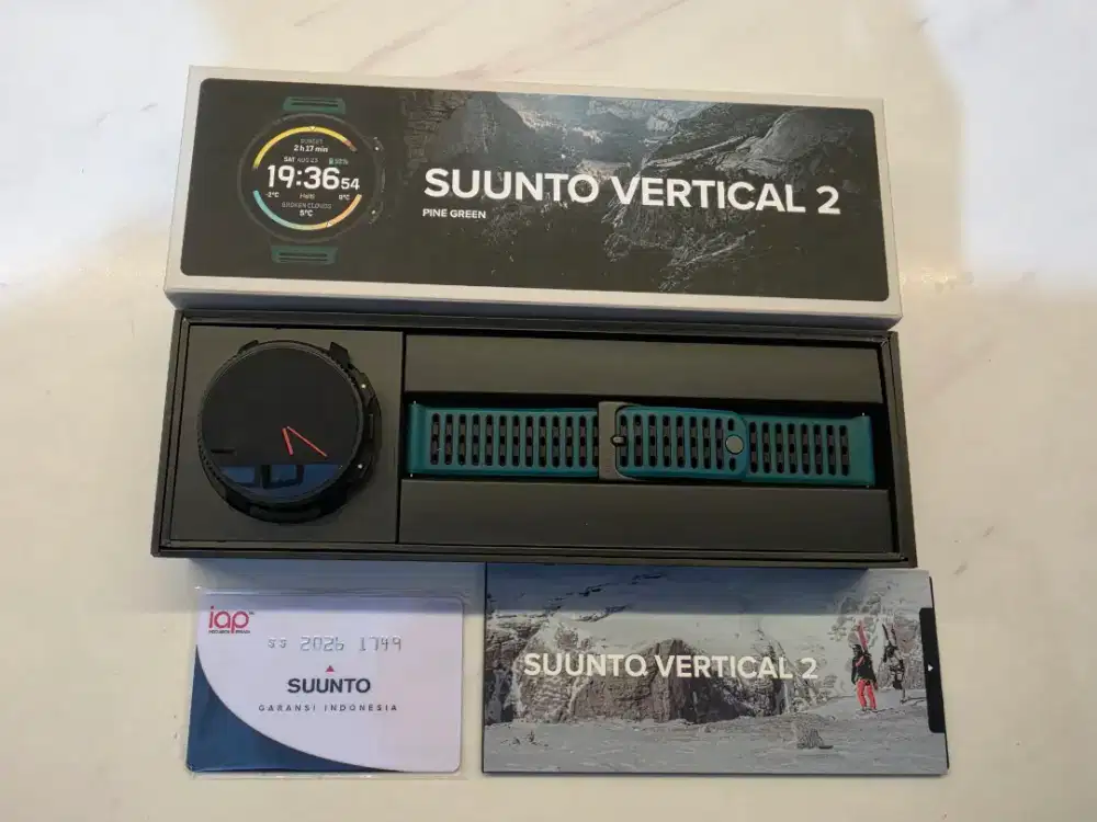 Suunto Vertical 2 amoled Greenpeak garansi resmi