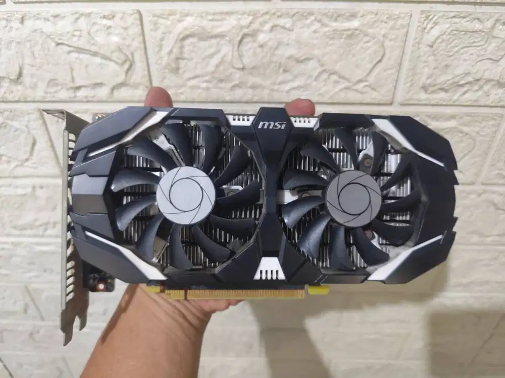 VGA GTX 1050Ti 4GB 128-bit GDDR5 OC MSI nVIDIA (Segel Baut Utuh)