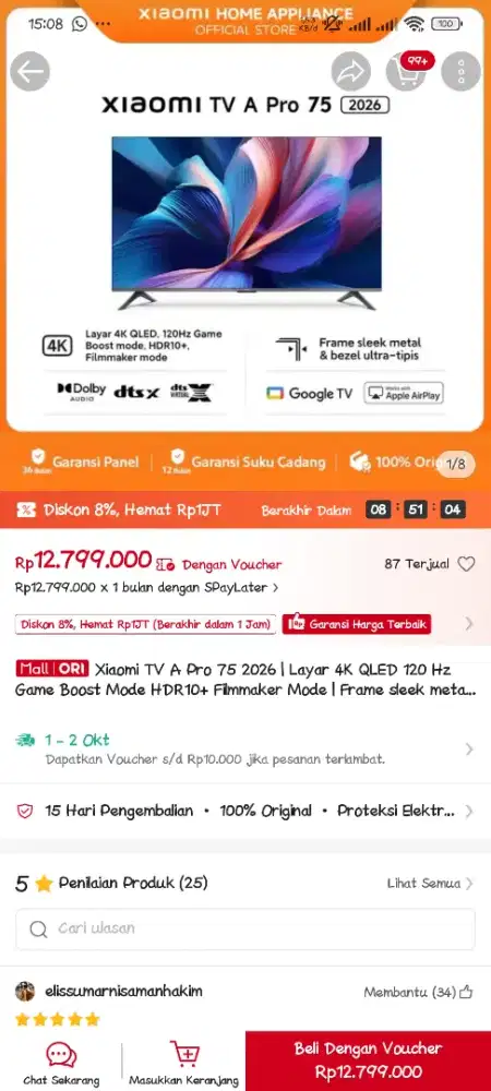 Xiaomi A PRO 75 inch