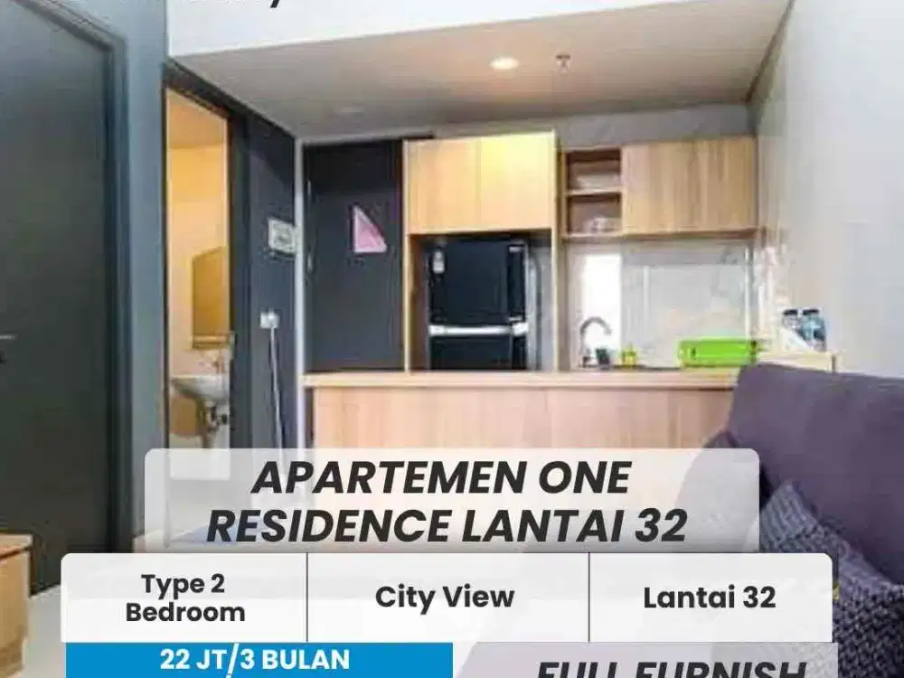 Disewa Apartement One Residence Posisi Samping Pelabuhan International Batam