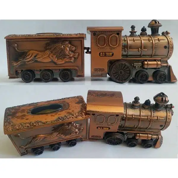korek gas bahan logam tembaga model  LOCOMOTIVE / KERETA API GERBONG