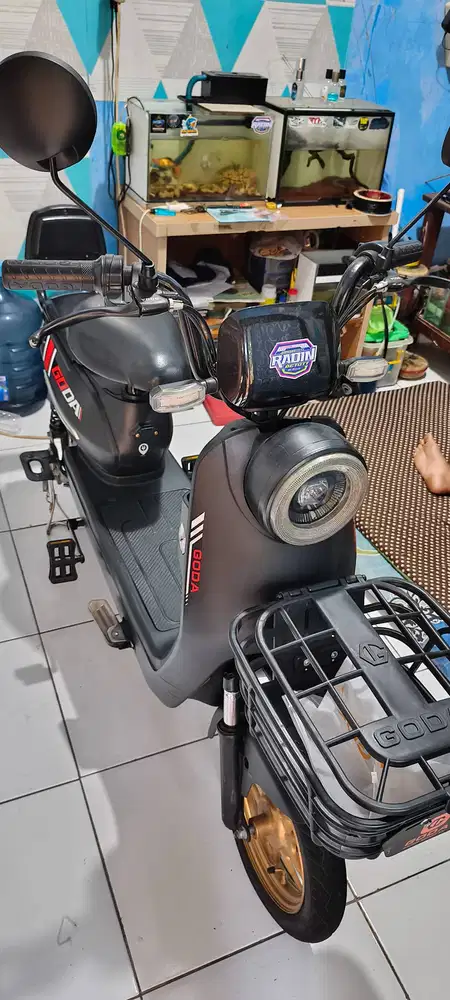 Sepeda listrik (selis) merk goda dua jok