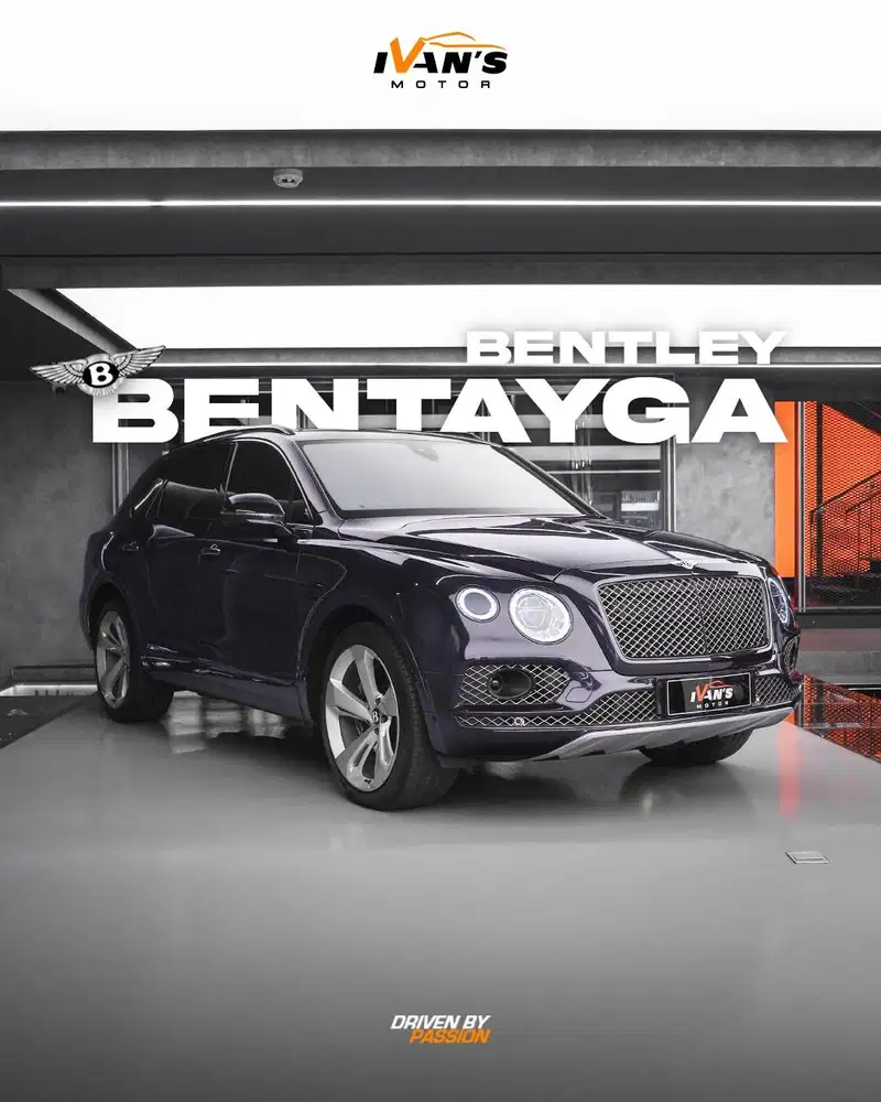 BENTLEY BENTAYGA W12 DARK PURPLE 2016 LOW KM 18,xxx ISTIMEWA TERAWAT