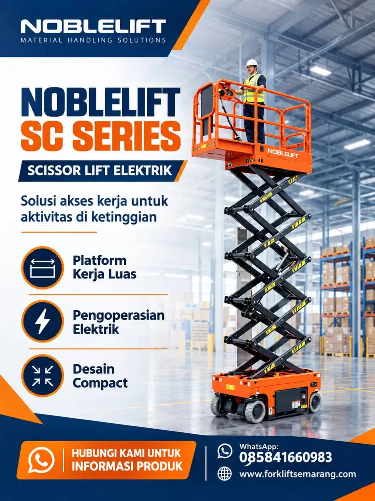 scissorlift tangga elektrik