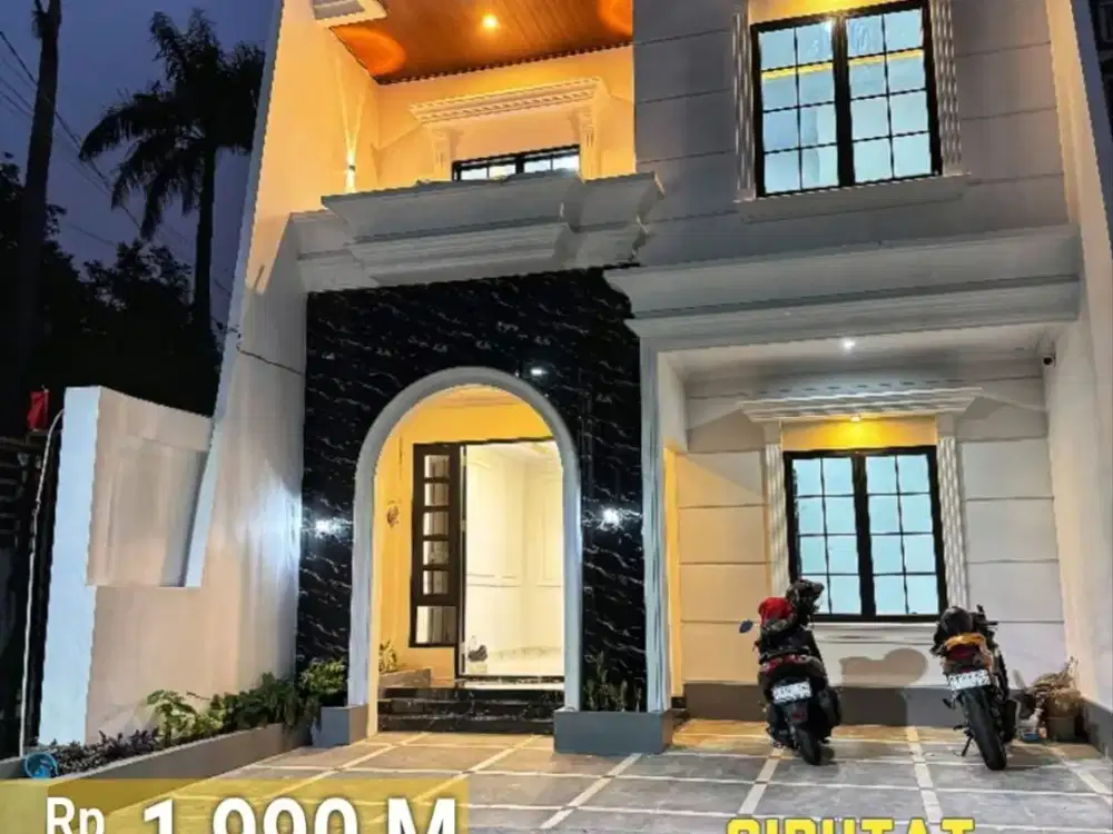 MBV361 Rumah Baru 2 Lt Ready Stock dalam Cluster di Ciputat