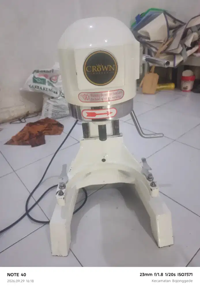 Mixer Planetary crown b10