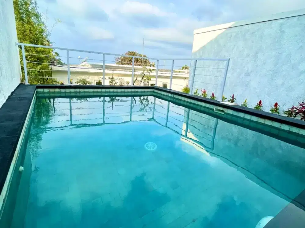 Private Villa Full Furnished Pemandangan Laut dan Jalan Tol
