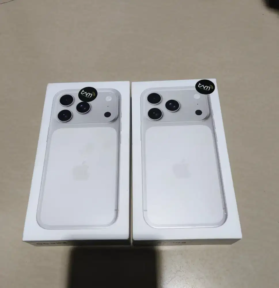Iphone 17 pro ibox silver baru dan segel