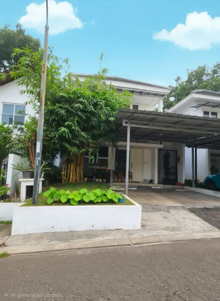 Rumah 2 Lantai Dalam Cluster di Legenda Wisata Cibubur