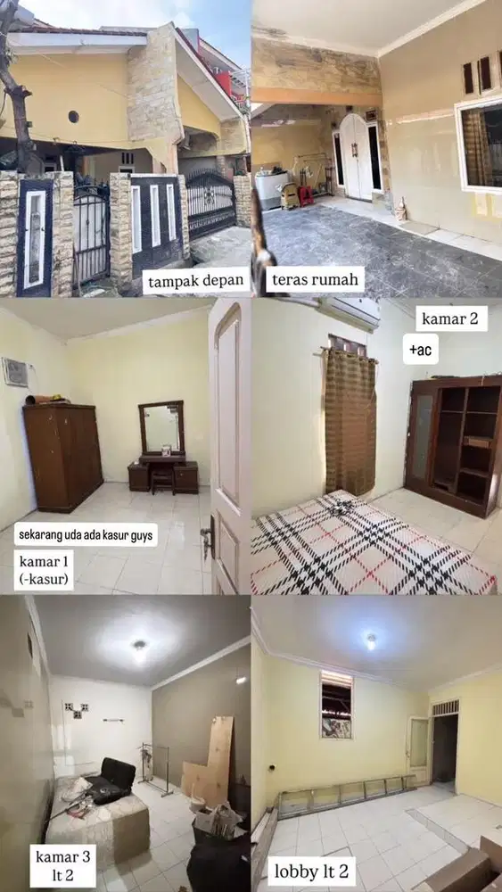 Disewakan Rumah 2Lt Full Furnished