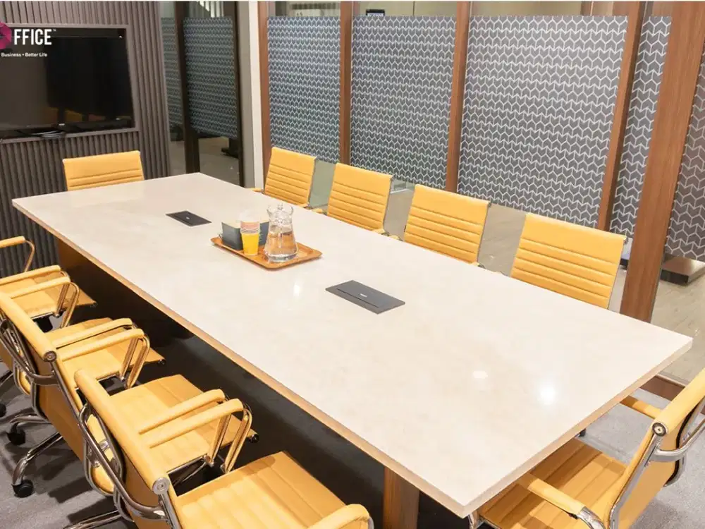 DISEWAKAN Office Gold Coast PIK uk 257m2 Furnished Elegant Sea View Jakut