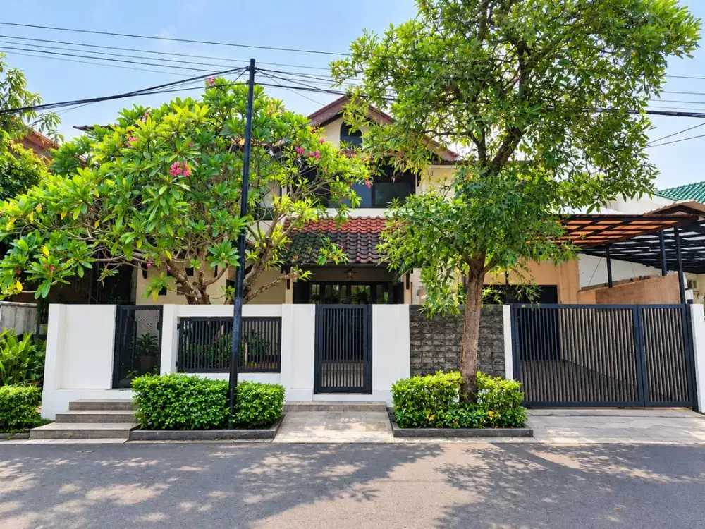 DIJUAL RUMAH LAMA TERAWAT DI BINTARO JAYA — TANAH 360 M²
