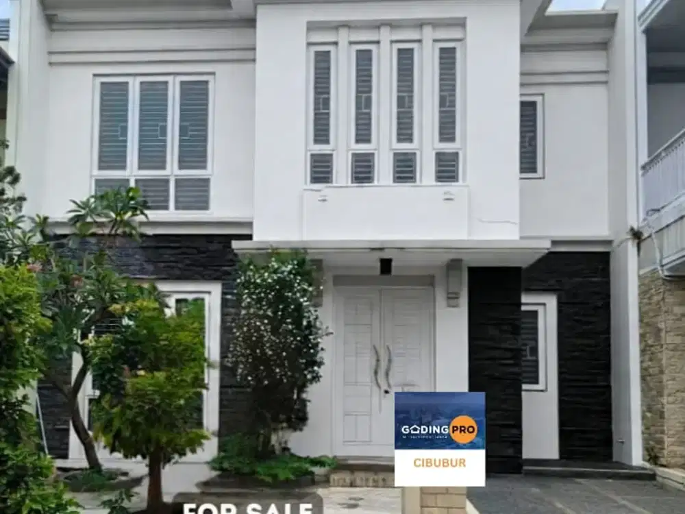 Dijual Rumah Siap Huni di Dalam Cluster Kota Wisata