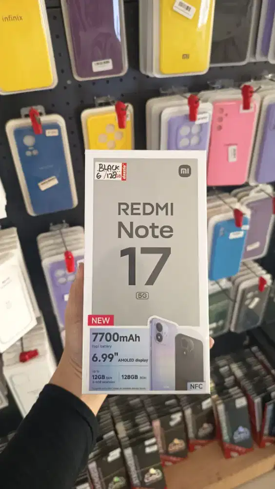 PROMO SPESIAL REDMI NOTE 17 5G RAM 6/128 GB