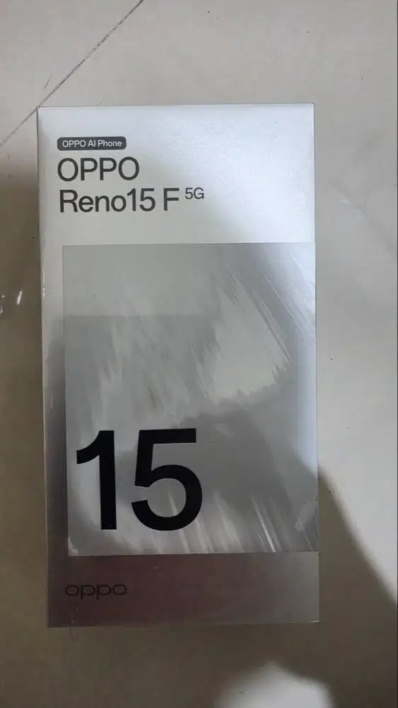 OPPO Reno15 F 5G 8GB/256GB New (Garansi Resmi) - Aurora Blue Baru