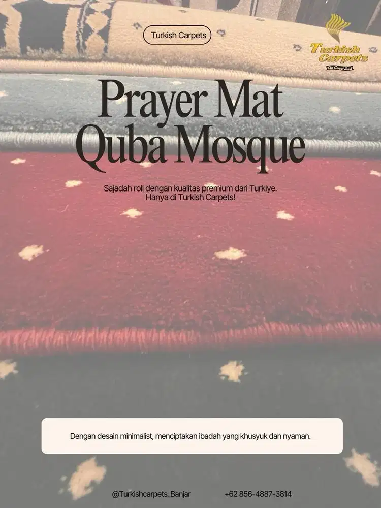 Quba mosque sejadah shaff masjid