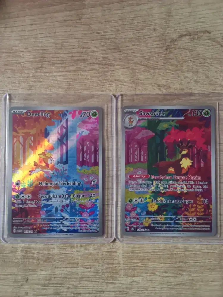 Pokemon Deerling & Sawsbuck Connecting