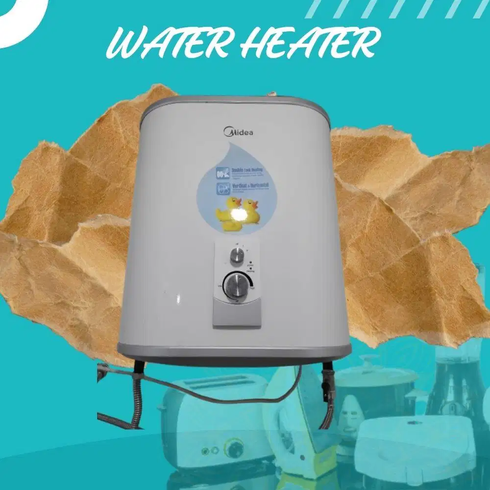 WATER HEATER LISTRIK SECOND BERKUALITAS MERK MIDEA