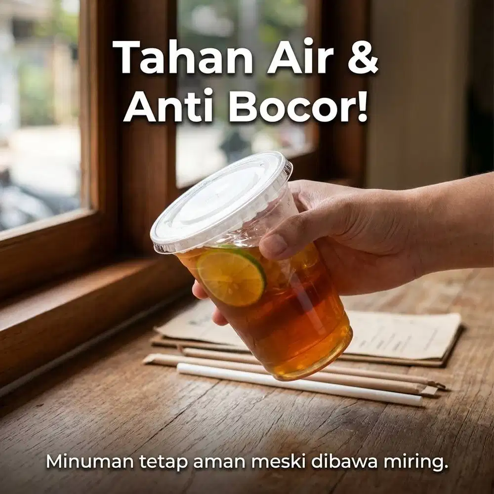 Muranee Leak Proof Paper kertas anti Tumpah untuk Gelas Cup MinuM 100s