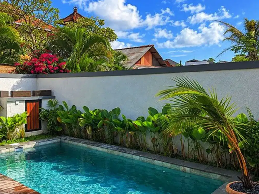 [AMR-064.TKA] Brand New 2-Bedroom Villa for Yearly Rent in Sanur Kauh – Private Pool & Modern Living